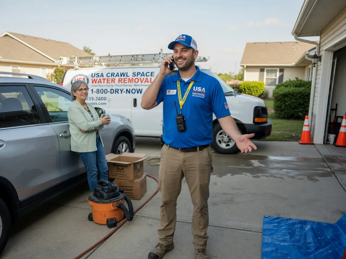 Crawl Space Water Removal Velpen, IN FAQs